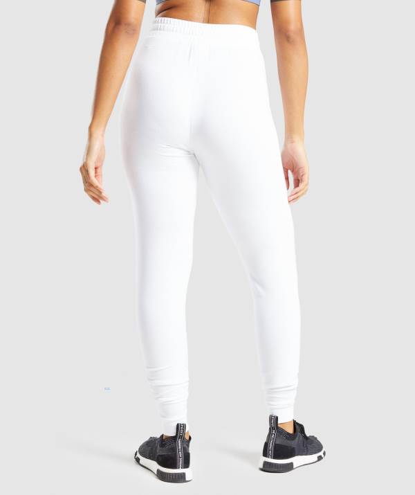 Damske Joggers Gymshark Pippa Training Biele | WM8937451